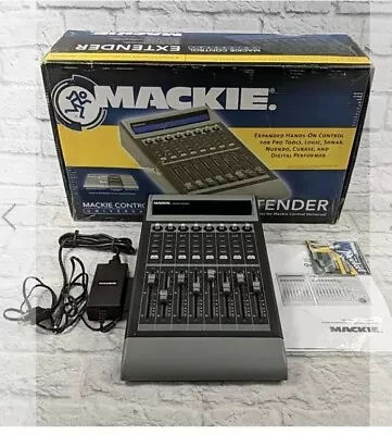 New Mackie Control Universal Extender 8 Fader MCU XT 2005 Model: 090-377-90 • $649.99