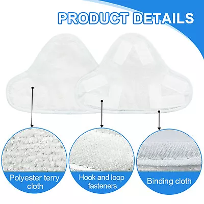 For Shark X5/S302/S001 Steam Mop Cloth Pads Replacement Accessories • $17.58