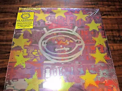 U2 Zooropa 30th Anniversary 2 X Yellow LPs Foil Sleeve SEALED Gatefold Ltd. Ed. • $45.99