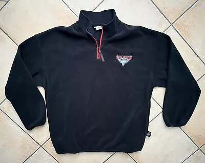 Men’s AFL Essendon Jumper Size L Football Fleece Sweater Pullover Bombers • $35