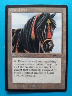 🔨🐴 Ebony Horse 🐴🔨 Arabian Nights Vintage MTG | NM/Unplayed💎 | Actual Pics!! • $24.95