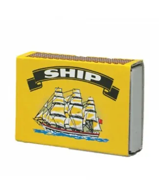 10 X BOXES OF SHIP SAFETY MATCHES BBQ CANDLES CAMPING COOKING UK • £2.29