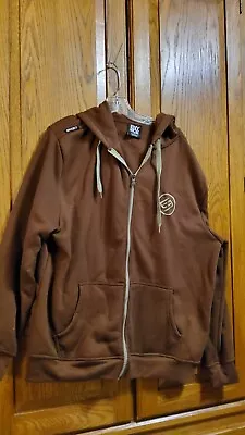 Enyce Mens Hoodie Zip Front  Brown  XL • $20