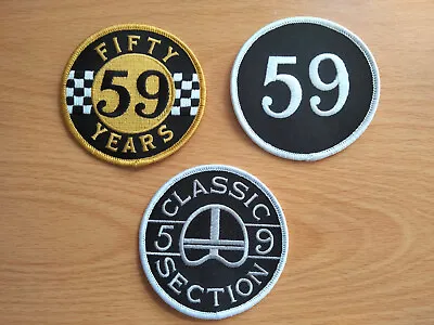 Motorcycle Cloth Badges Patches 59 Club  Badges – Triumph  Ace Cafe • £5.99