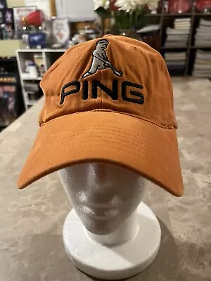 Vintage PING I3 Irons Hat Sz M/L Orange • $29.99