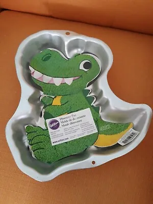 Wilton Baby Dinosaur Cake Pan 2105-1022 Kids 3D Birthday Mold With Instructions • $15