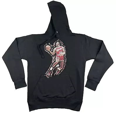 Michael Jordan Mens Size MEDIUM Hoodie Finger Roll Hand Stitched NEW WITH TAGS • $39.99