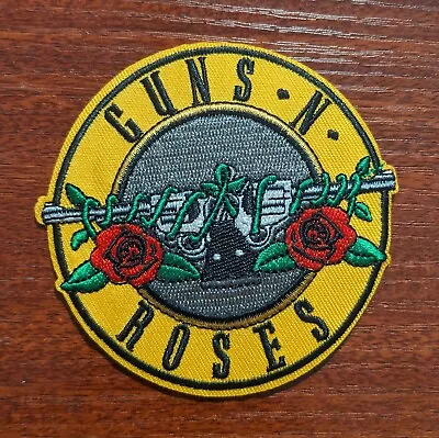 Guns N Roses Patch 80s Classic Rock Punk Axel Slash Embroidered Iron On 3.5  • $5