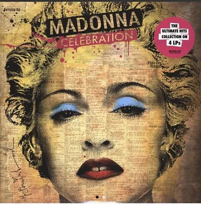 Madonna Celebration 4 X Vinyl Ships From USA March 2024 Tour  Sealed VG+ Cover • $59.99