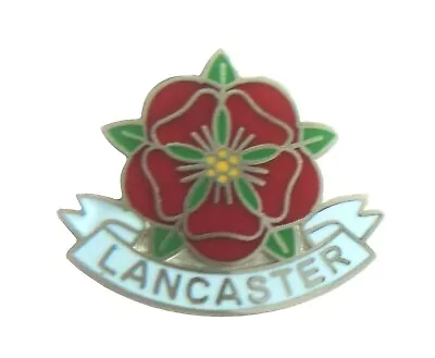 Lancaster Lancashire Rose Small Pin Badge  • £6.25