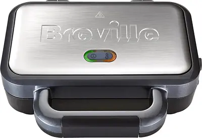 £116.19 • Buy Breville Deep Fill Sandwich Toaster And Toastie Maker With Stainless Steel 