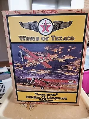 Wings Of Texaco  Spokane Sun-God  1929 Buhl CA-6 Sesquiplane 9th In The Series • $16.50