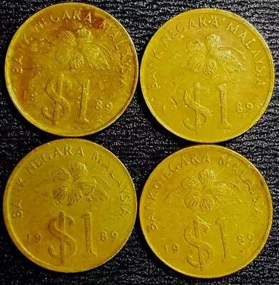 1989 Malaysia 2nd Series One Ringgit Coin25 Pcs • $3000