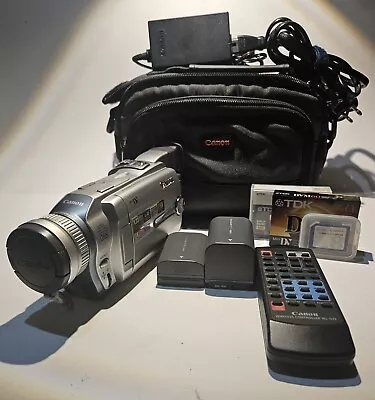 Canon Optura 20 MiniDV Camcorder (WORKS) READ  • $55