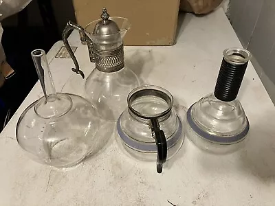 Vintage Glass Vacuum Coffee Maker And Pitcher  • $89.89