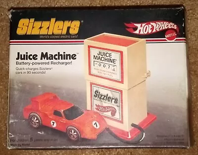 Auctions Under $5 New SIZZLERS JUICE MACHINE Hot Wheels GAS PUMP RECHARGER 2006 • $0.99