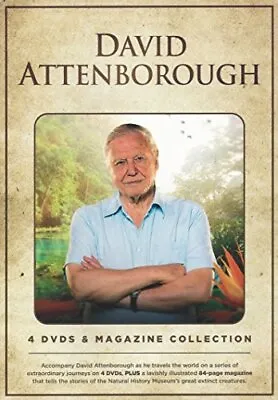 David Attenborough 4 DVD & Magazine Collection • £3.80