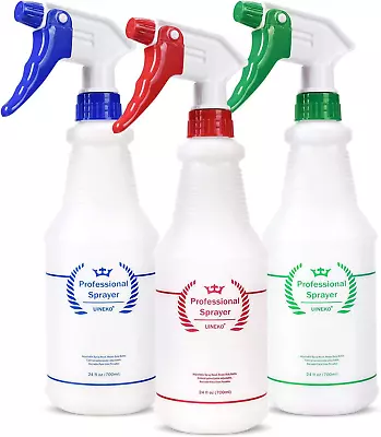 Plastic Spray Bottles - For Multi Purpose Uses Each Bottle Is BPA-Free • $15.06