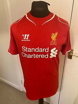 £20 • Buy Liverpool 2014-15 Home Football Shirt Medium Warrior