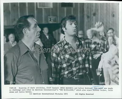 1975 Actor Max Baer Jr As Culver Robinson In Scene Original News Service Photo • $14.99