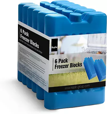 Freezer Blocks For Cooler Bags - Reusable Ice Packs For Lunch BoxTravel Picnic • £11.90