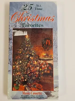 Vintage 25 All Time Christmas Favorites Cassette  Tape 1995 • $8