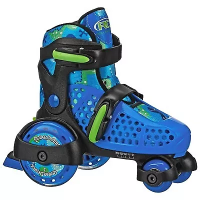 Roller Derby Sport Kids' Roller Skate - Dinosaur Blue/Black M • $17.99