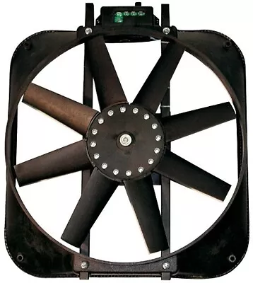 ProForm 67015 1987-1993 Mustang Electric Fan W/Thermostat Control 15 In. 2800 C • $202.76