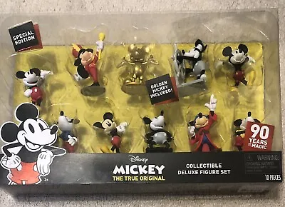 Disney Mickey Mouse The True Original 90 Years Collectible Deluxe Figure Set • $29.95