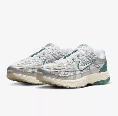 NIKE P-6000 Premium HF4308-072 Light Bone Metallic Silver Bicostal White • $299.81