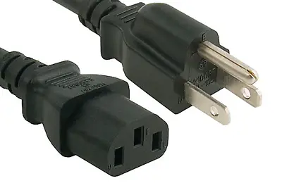 6ft Power Supply Cable Cord For Mackie 1604 Vlz Pro And 1402-vlz • $6.99