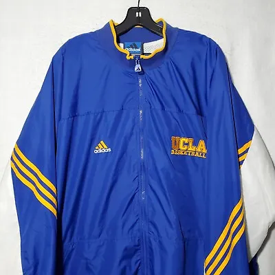 UCLA Men’s Basketball Team Issued Warm Up Jacket Men's XLT Blue  • $149.97