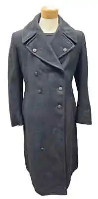 Canadian Armed Forces Heavy Wool Navy Great Coat • $72.61