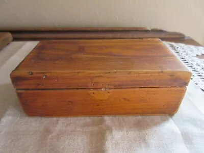 Vintage Charles S. Higgins Toilet Soap Box Wood W/ Paper Label • $14.99