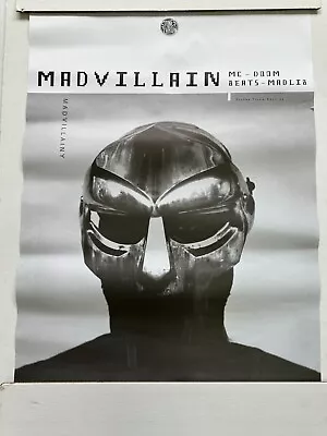 Madvillain MF Doom Madlib Madvillainy Album 24  X 32  Promo Poster • $115.70