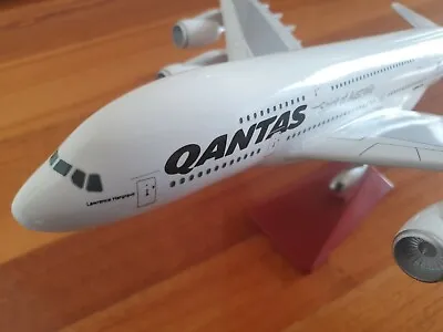 QANTAS Lawrence Hargrave Airbus A380 Fibreglass Resin Plane 47cm 1/160 VH-OQB ? • $69