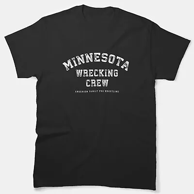Minnesota Wrecking Crew Wrestling Classic Short Sleeve Unisex T-Shirt S-5XL • $19.99
