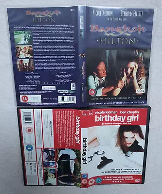 BANGKOK HILTON COMPLETE MINI TV SERIES + BIRTHDAY GIRL Nicole Kidman RARE DVD R2 • £14.99