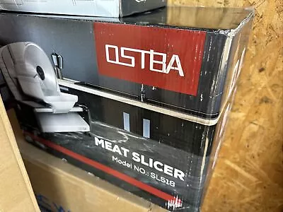 NEW Ostba SL518 Electric Deli Food Meat Slicer With 2 Blades 200W • $65