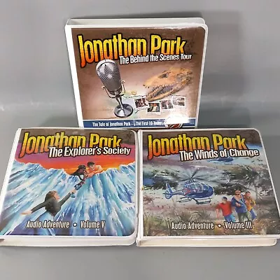 Jonathan Park Audio Adventure Audiobook CD Children Christian Based 3 Volume Lot • $36.78