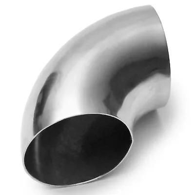 3  Diameter Elbow Exhaust Pipe Stainless Steel 3  Tight Radius Mandrel Bend 90° • $13.99