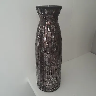 £8 • Buy Brown Bronze Mosaic Vase