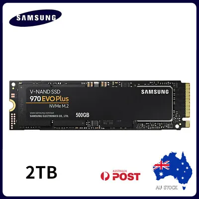 Samsung 2TB SSD M.2 2280 970 EVO Plus NVMe Internal Solid State Drive Disk • $299.95