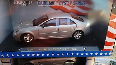 Ricko 2004 Cadillac CTS V Series 32134 1:18 Scale Diecast Model New Silver • $199.99