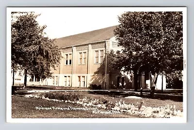 Mt. Pleasant MI-Michigan Home Training School RPPC Real Photo 1950 Old Postcard • $7.99