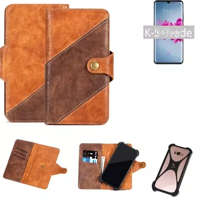 Mobile Phone Sleeve For Xiaomi Mi 6 Wallet Case Cover Smarthphone Braun  • £31.34