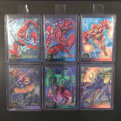 95 Flair Marvel Annual Chromium 1995 Singles-You Choose-Finish Your Set • $2.49