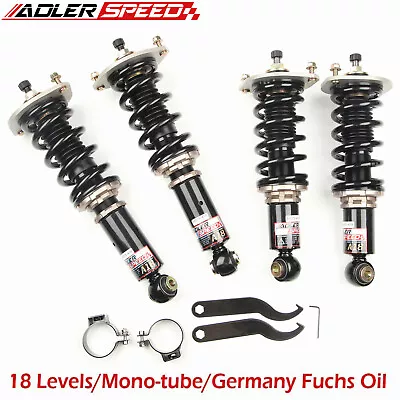 18 Step Mono Tube Coilovers Lowering Suspension Kit For Mazda Miata NA NB 90-05 • $399