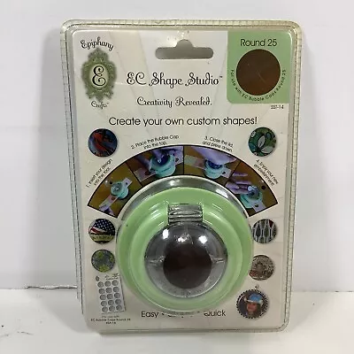 Epiphany Crafts EC Shape Studio For Use With Bubble Caps Round 25 SST-14 SEALED • $12