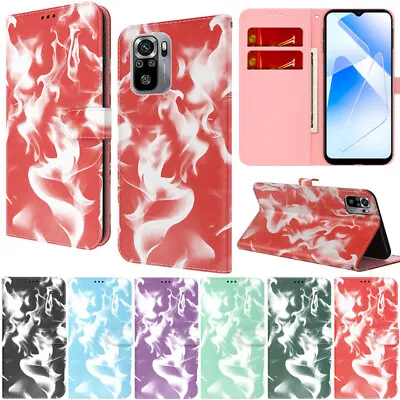 Glossy Wallet Leather Flip Case Cover For Xiaomi Mi 12 Lite Redmi 10A 10C A1 K50 • $13.54